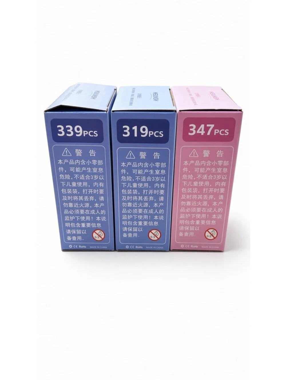 MEKANSM Mini Building Blocks Cute Character Figure Brick Toy Set 3 Pack 1005 Pcs